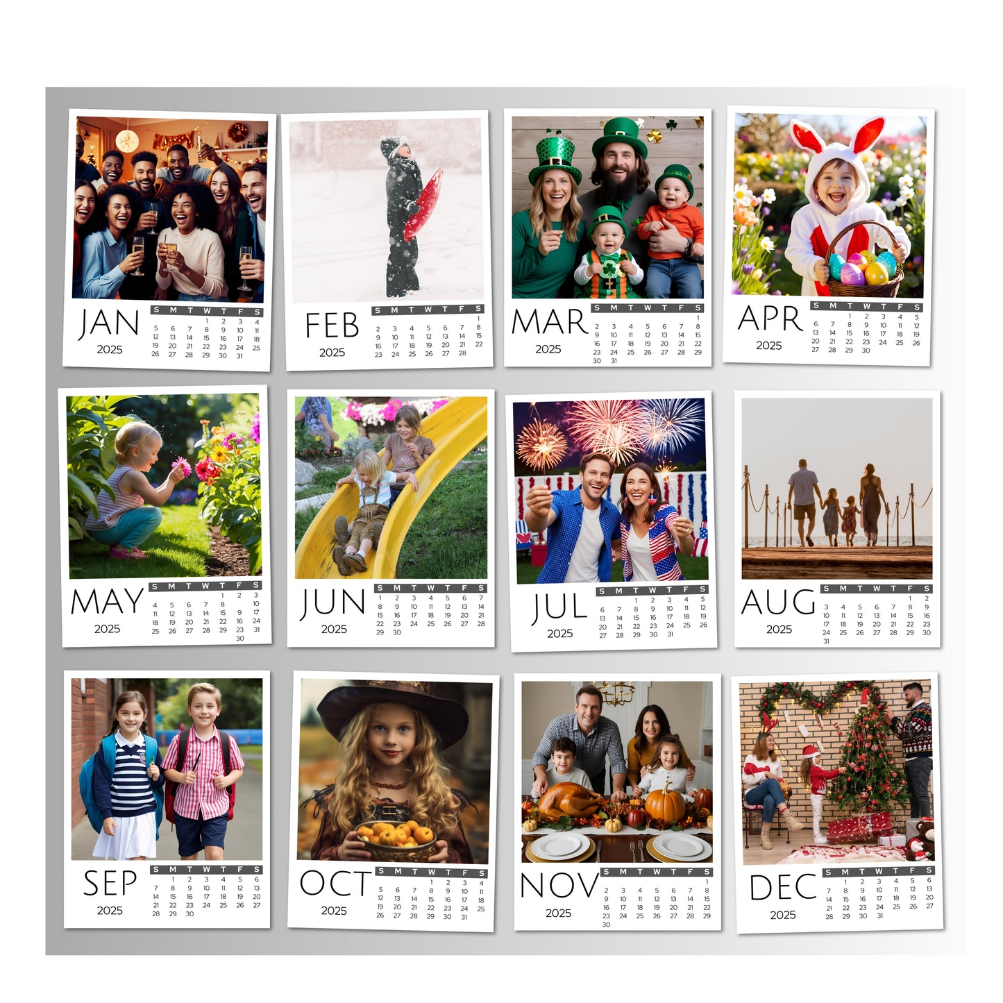 Calendar Photo Magnets
