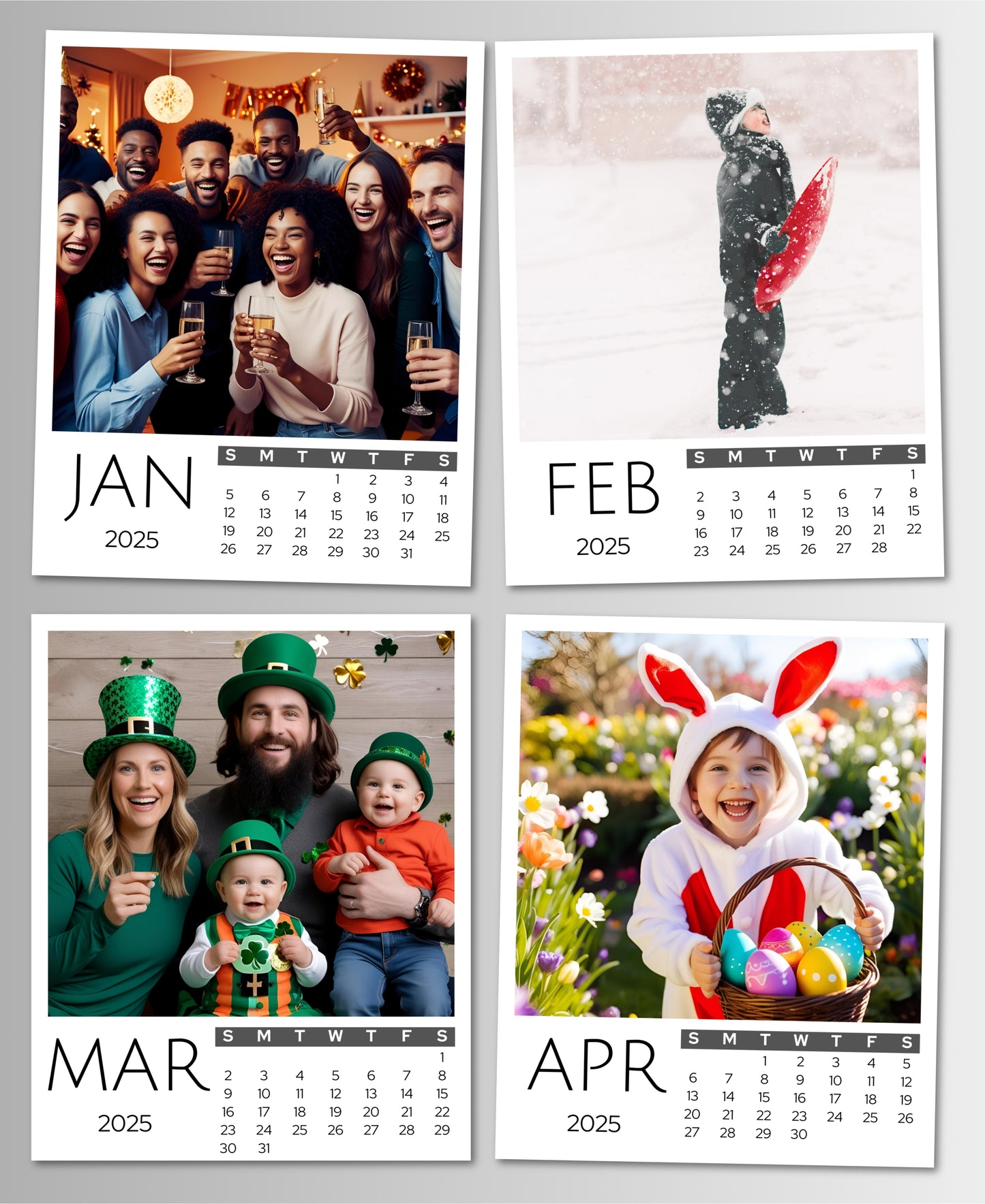 Calendar Photo Magnets