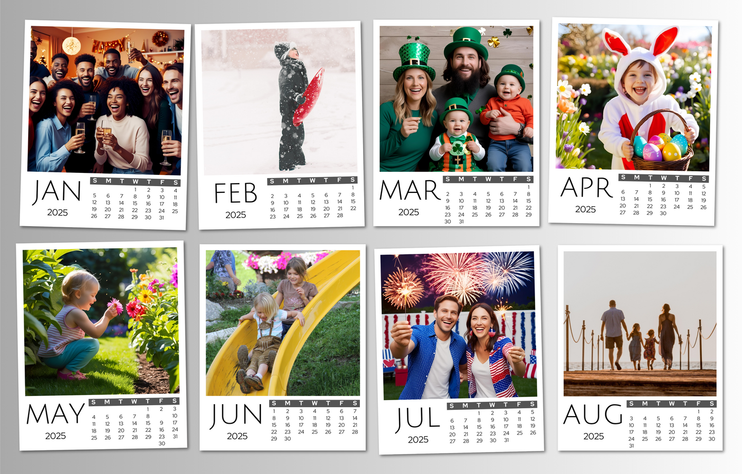 Calendar Photo Magnets