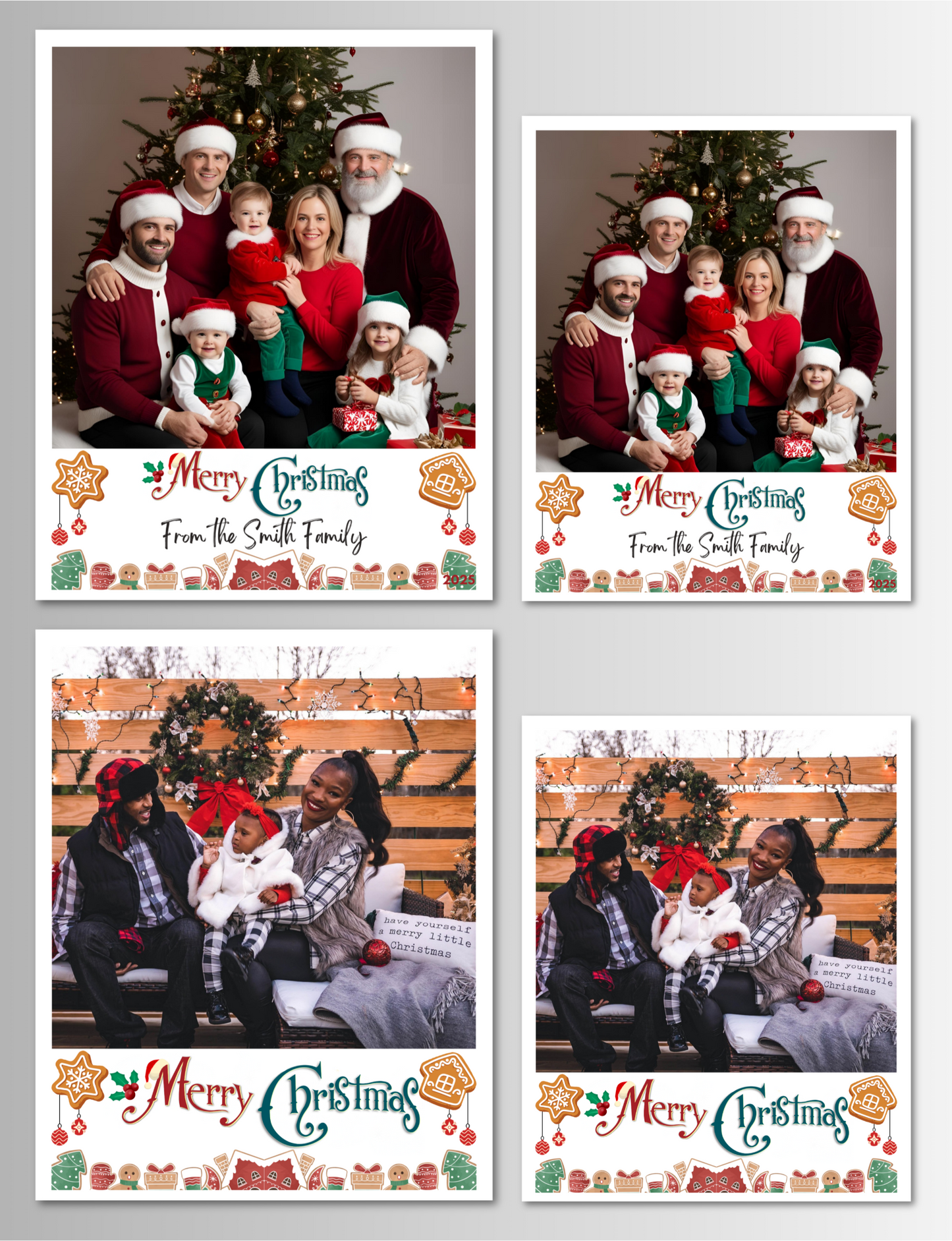 Christmas Photo Magnet Card