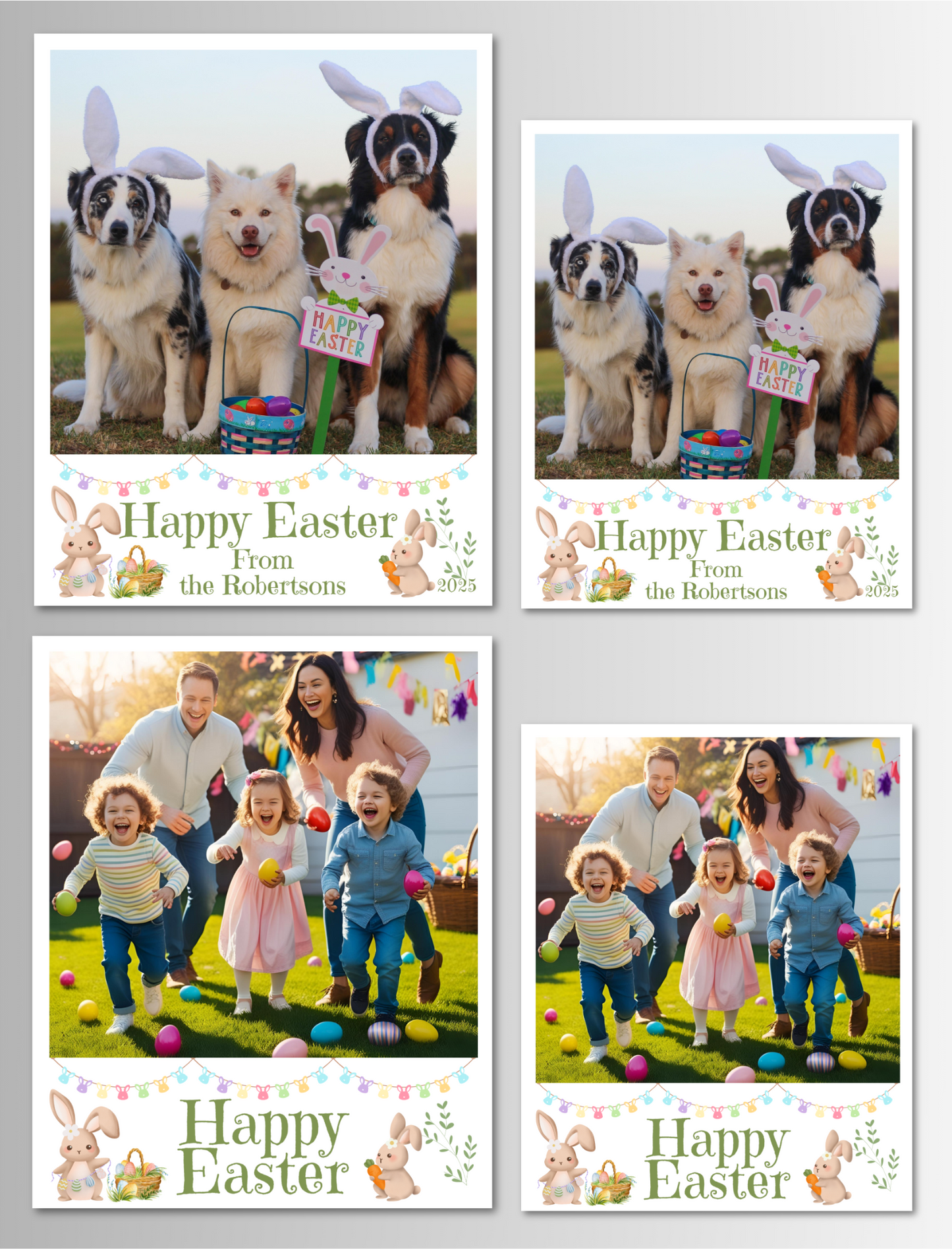 Easter Photo Magnet Card