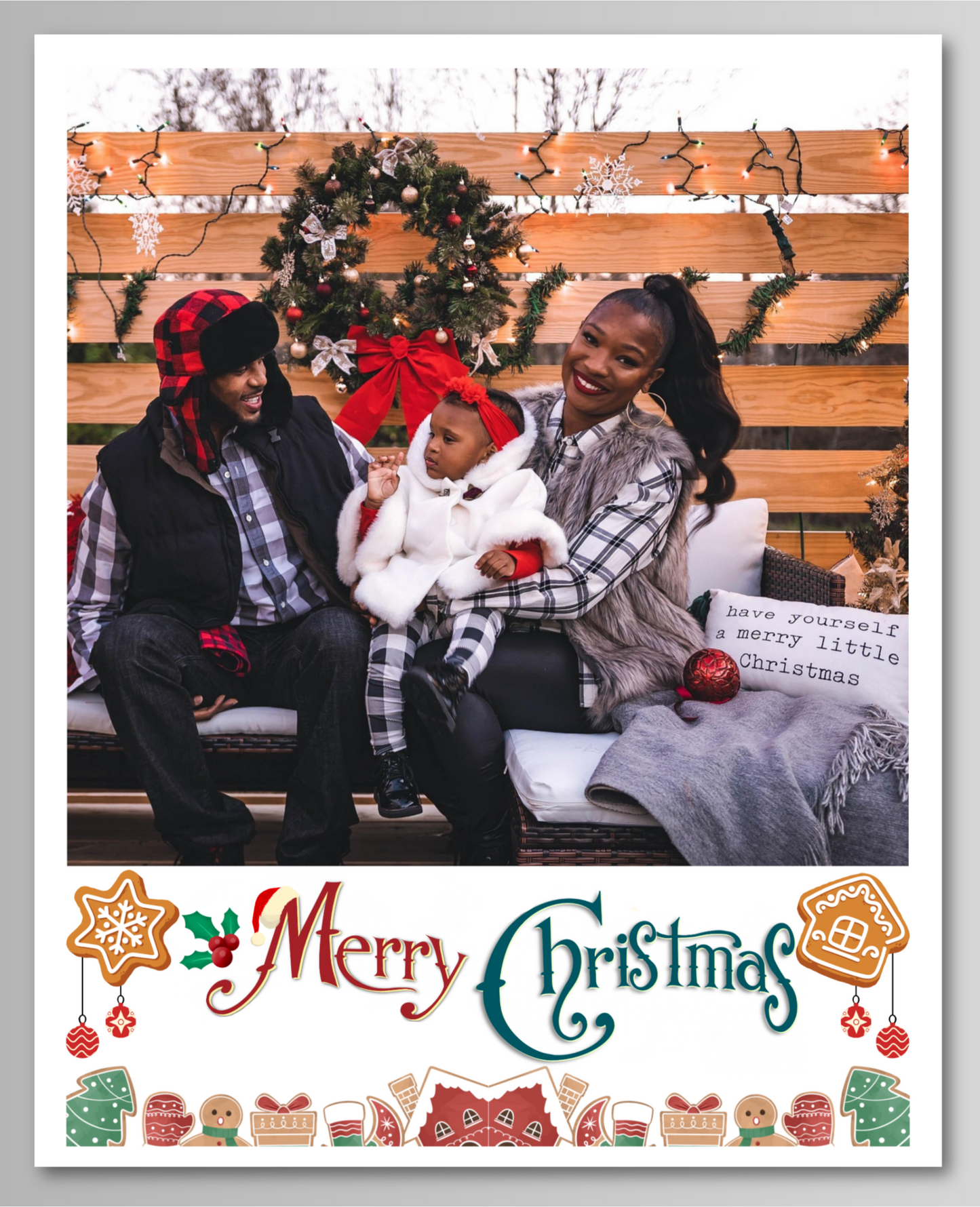 Christmas Photo Magnet Card