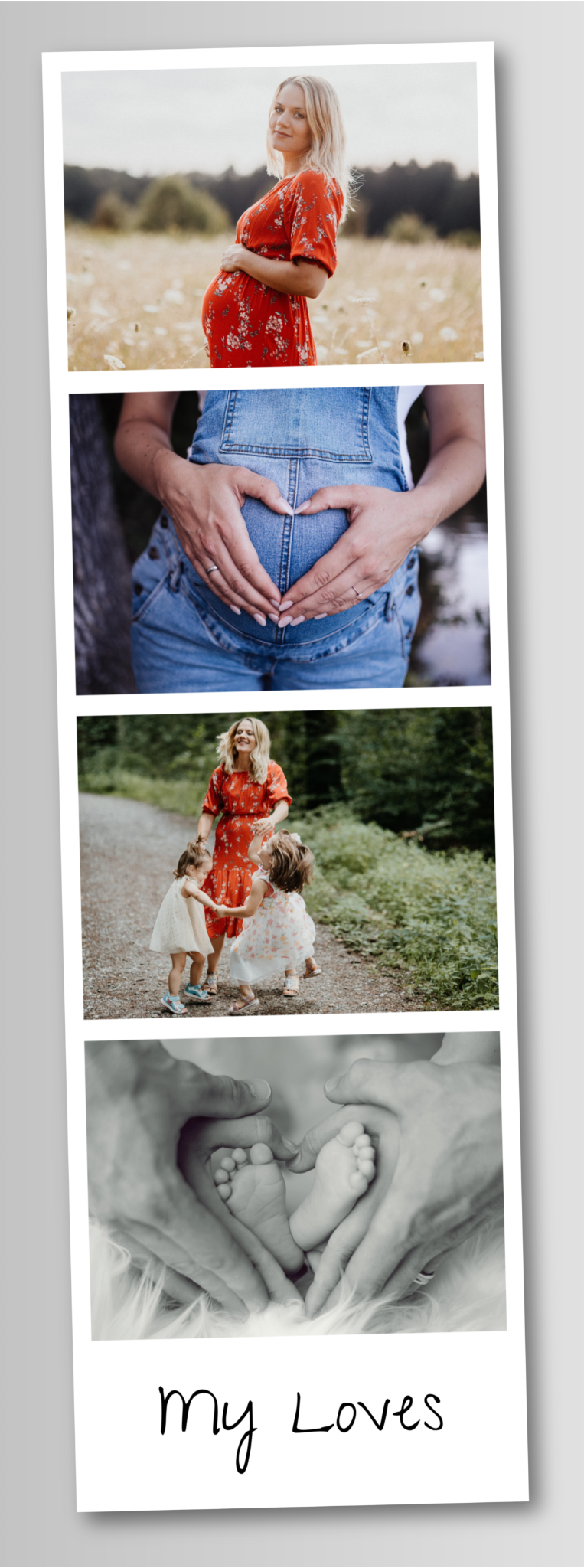 Photo Booth Style Magnet Strips